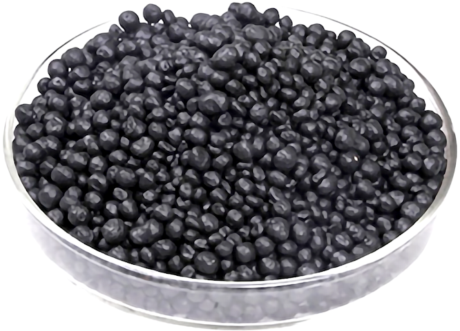 Humid Acid Black Shiny Balls